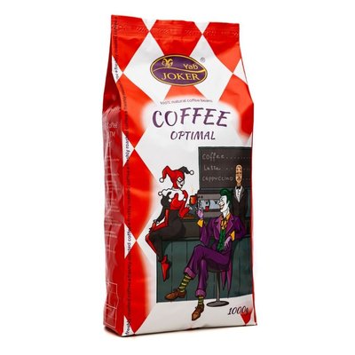 Кофе в зёрнах ZFC Joker Optimal 1 кг 4018 фото