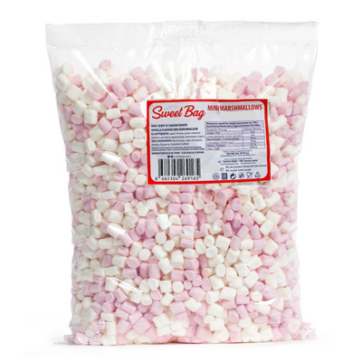 Зефір Маршмеллоу Sweet Bag Mini Marshmallow Pinc & White, 500г 478 фото