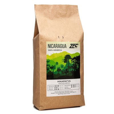 Кофе в зернах ZFC Нікарагуа 1 кг. 275 фото