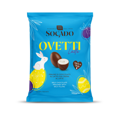 Шоколадні яйця латте Socado Ovetti Latte, 110г 482 фото