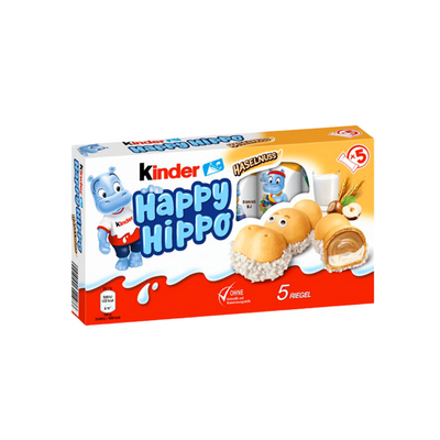 Батончик Kinder Happy Hippo Haselnuss 103г 1502 фото