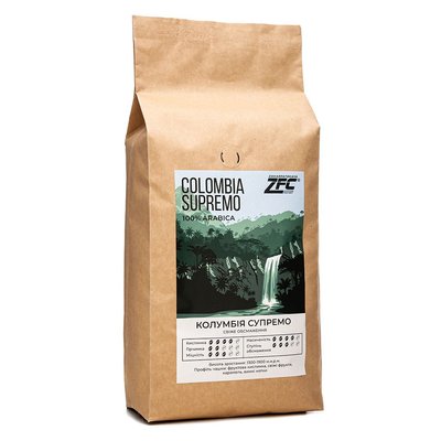 Кофе в зёрнах ZFC Колумбия Супремо 1 кг. 125 фото