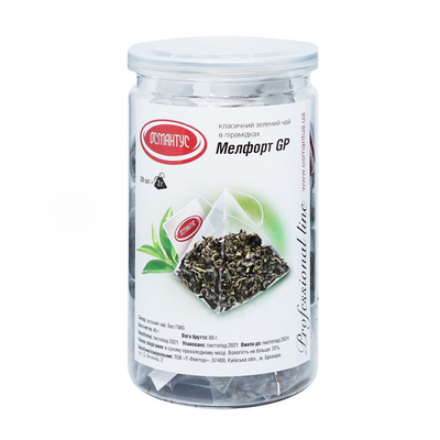 Чай зелений Мелфорт GP, 20шт 754 фото