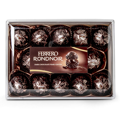 Цукерки Ferrero Rondnoir темний шоколад, 138g 491 фото